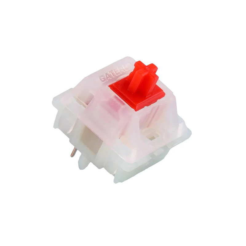 Gateron Milky Housing Switches - Red - 10 Pieces - مكبس لوحة مفاتيح